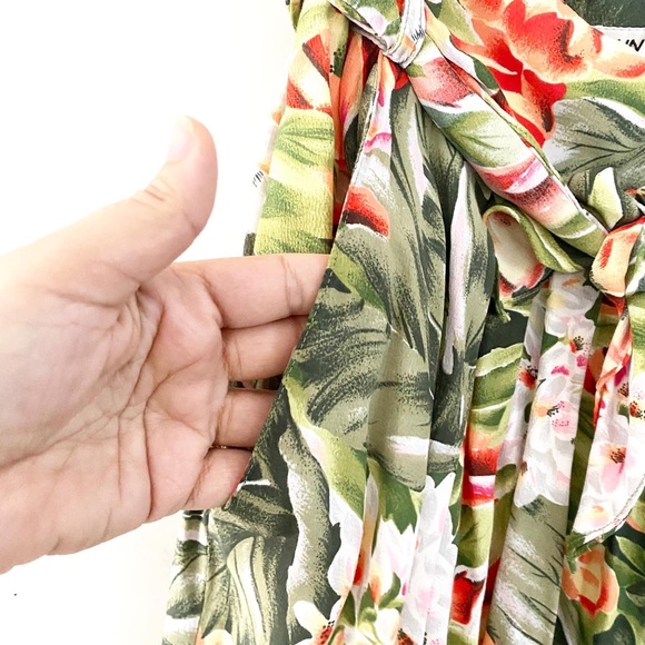 Vintage 90s Alfred Sung Sport tropical skort - Picture 6 of 6